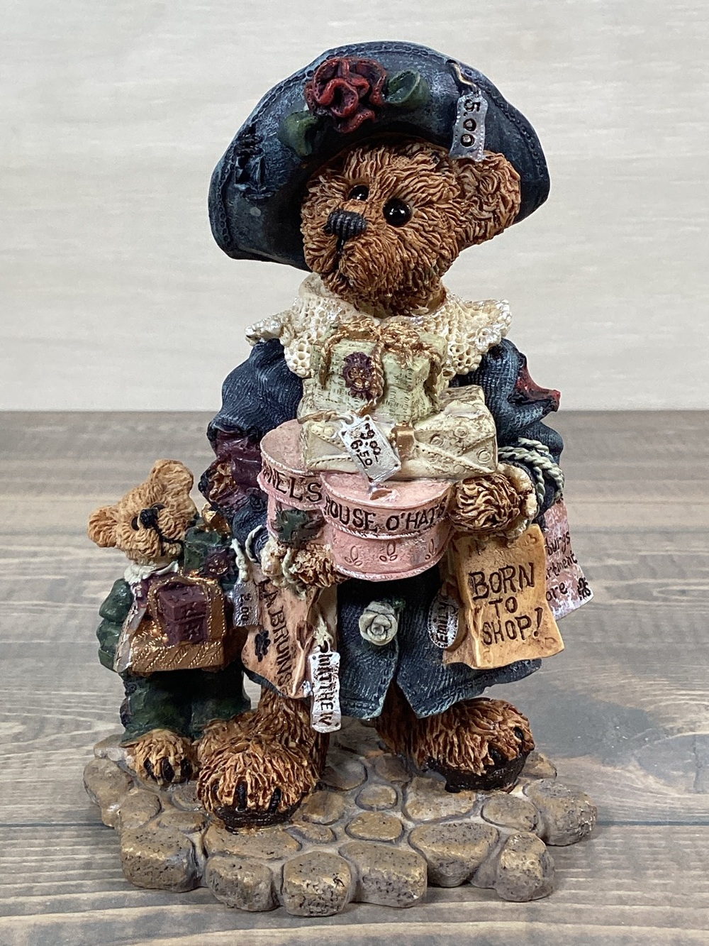 Boyds Bears 1997 "Grace & Jonathan; Born to Shop" Style #228306